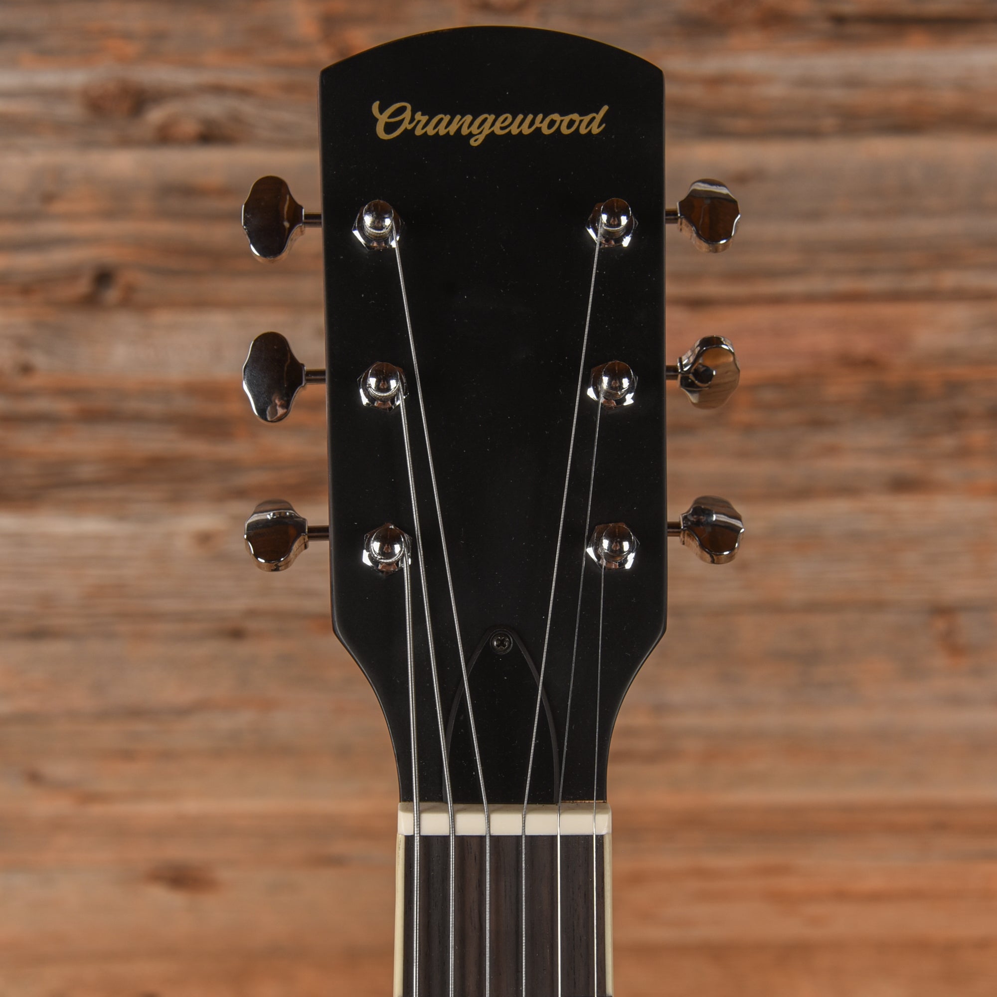 Orangewood Juniper Guava Red Live Rubber Bridge Parlor Acoustic Guitar Acoustic Guitars / Parlor