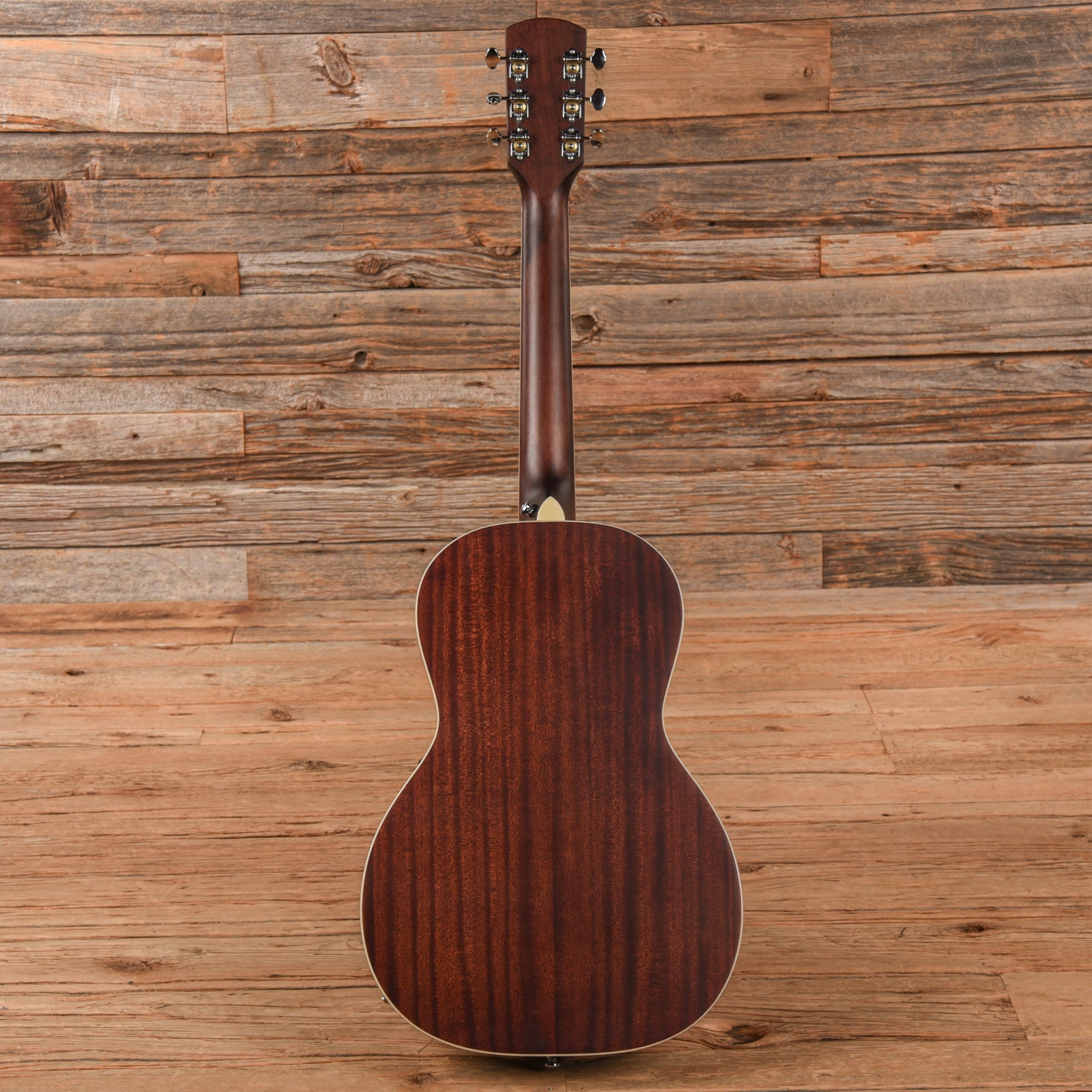 Orangewood Juniper Guava Red Live Rubber Bridge Parlor Acoustic Guitar Acoustic Guitars / Parlor