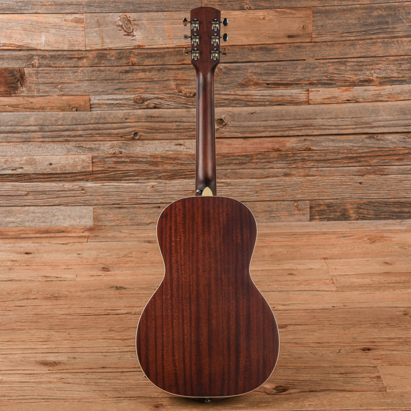 Orangewood Juniper Guava Red Live Rubber Bridge Parlor Acoustic Guitar Acoustic Guitars / Parlor