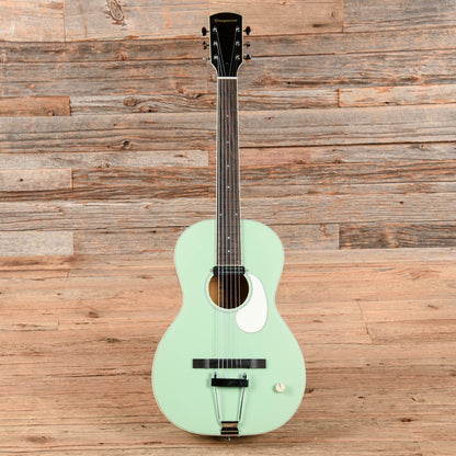 Orangewood Juniper Live Surf Green Acoustic Guitars / Parlor