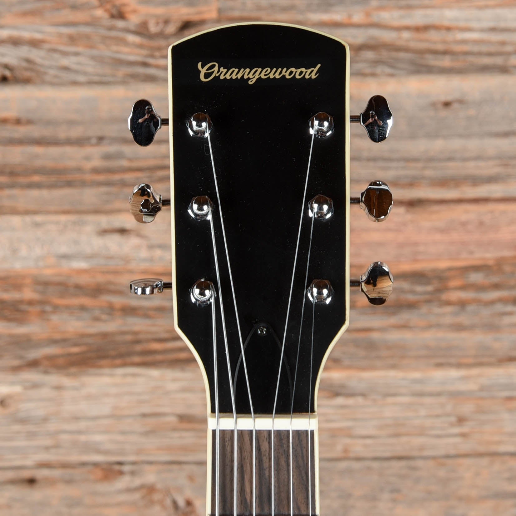 Orangewood Juniper Live Surf Green Acoustic Guitars / Parlor