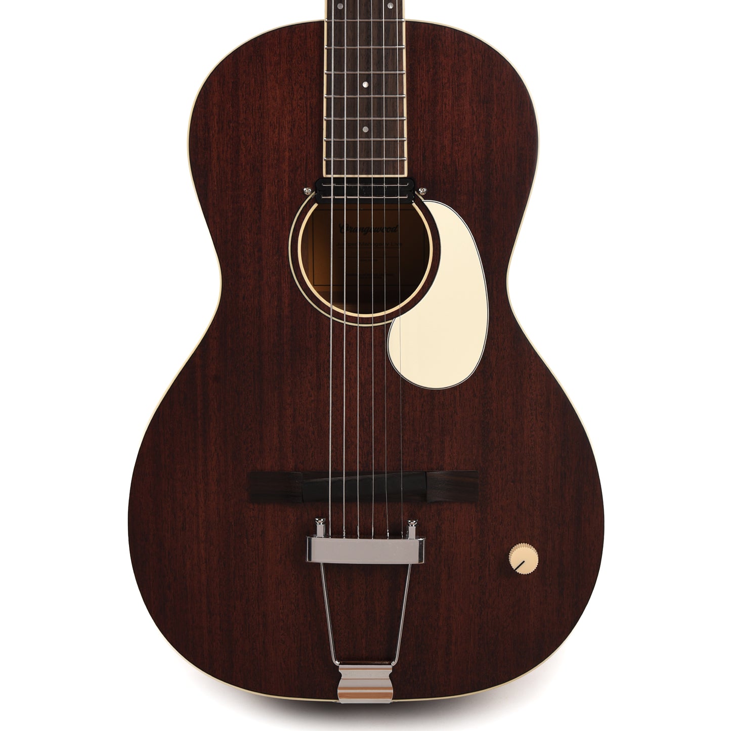 Orangewood Juniper Natural Satin Mahogany Live Rubber Bridge Parlor Acoustic Guitar Acoustic Guitars / Parlor