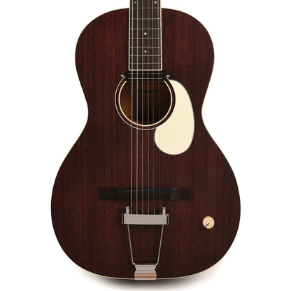 Orangewood Juniper Natural Satin Mahogany Live Rubber Bridge Parlor Acoustic Guitar Acoustic Guitars / Parlor