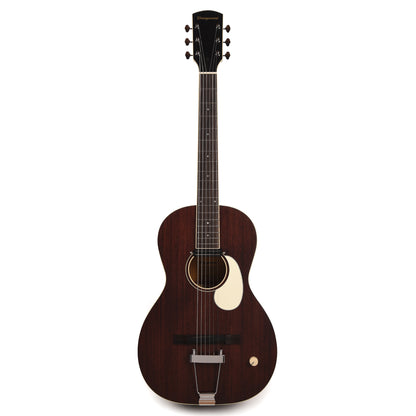 Orangewood Juniper Natural Satin Mahogany Live Rubber Bridge Parlor Acoustic Guitar Acoustic Guitars / Parlor