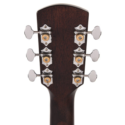 Orangewood Juniper Natural Satin Mahogany Live Rubber Bridge Parlor Acoustic Guitar Acoustic Guitars / Parlor