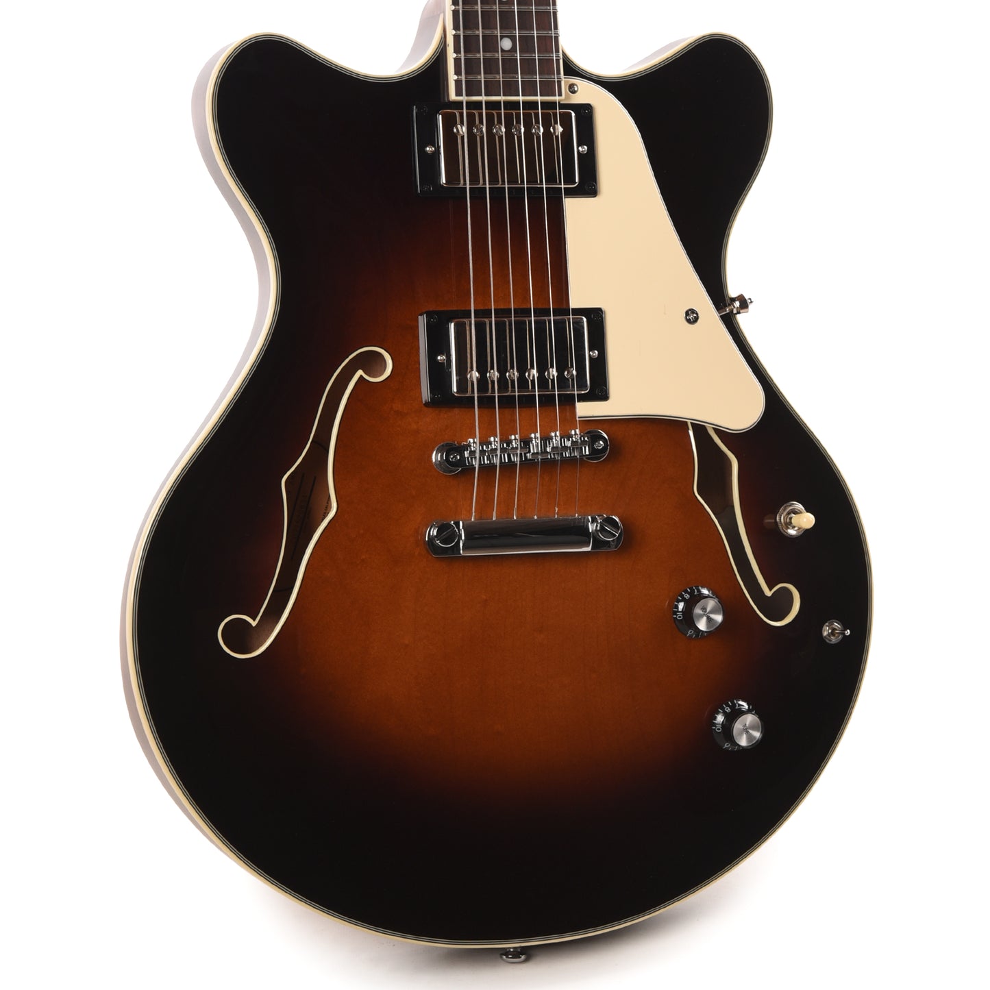 Orangewood Clementine Double Cutaway Chambered Electric Guitar Americano w/ Hardshell Case Electric Guitars / Semi-Hollow