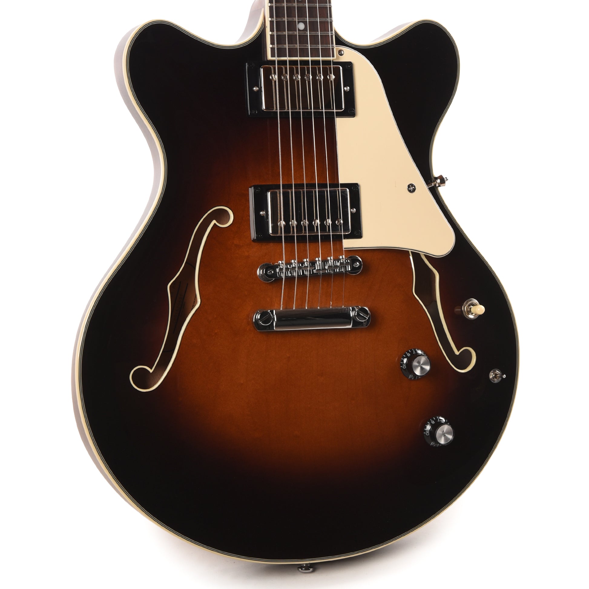 Orangewood Clementine Double Cutaway Chambered Electric Guitar Americano w/ Hardshell Case Electric Guitars / Semi-Hollow