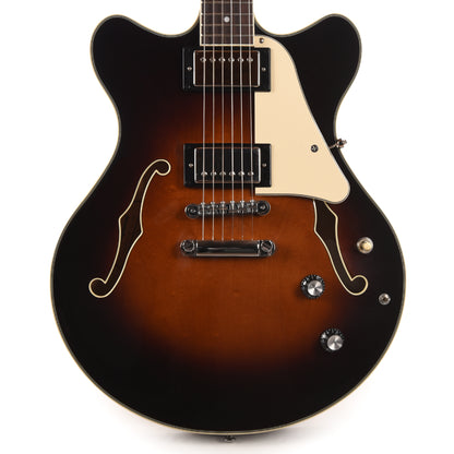 Orangewood Clementine Double Cutaway Chambered Electric Guitar Americano w/ Hardshell Case Electric Guitars / Semi-Hollow