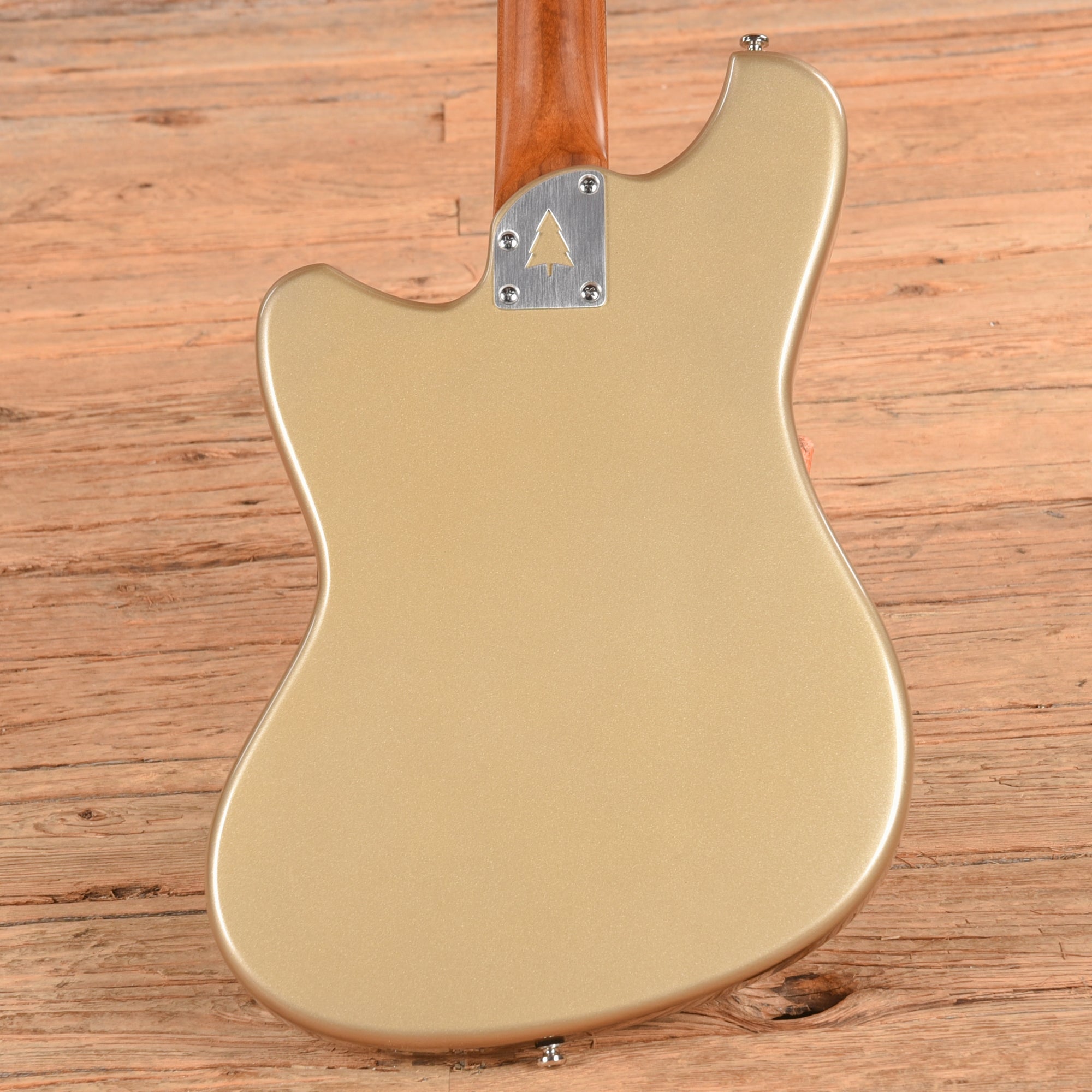 Orangewood Del Sol Baritone Gold Electric Guitars / Semi-Hollow