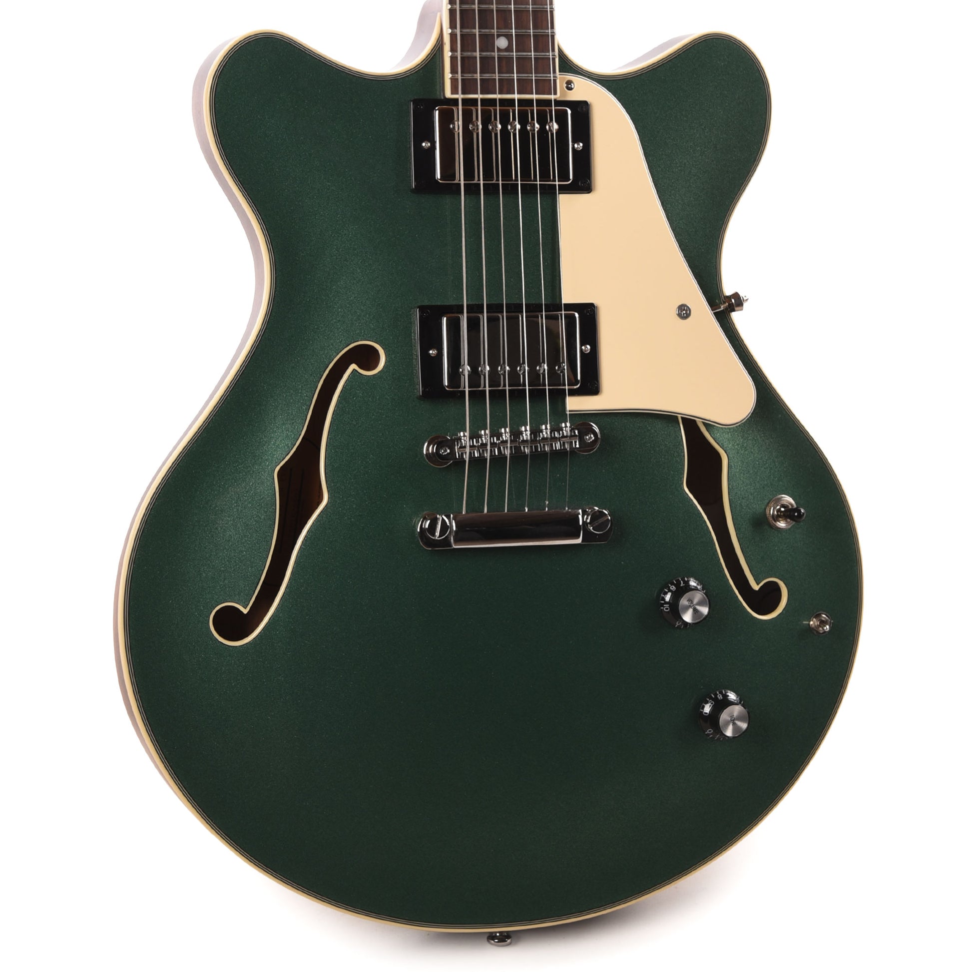 Orangewood Clementine Double Cutaway Chambered Electric Guitar Evergreen Electric Guitars / Solid Body