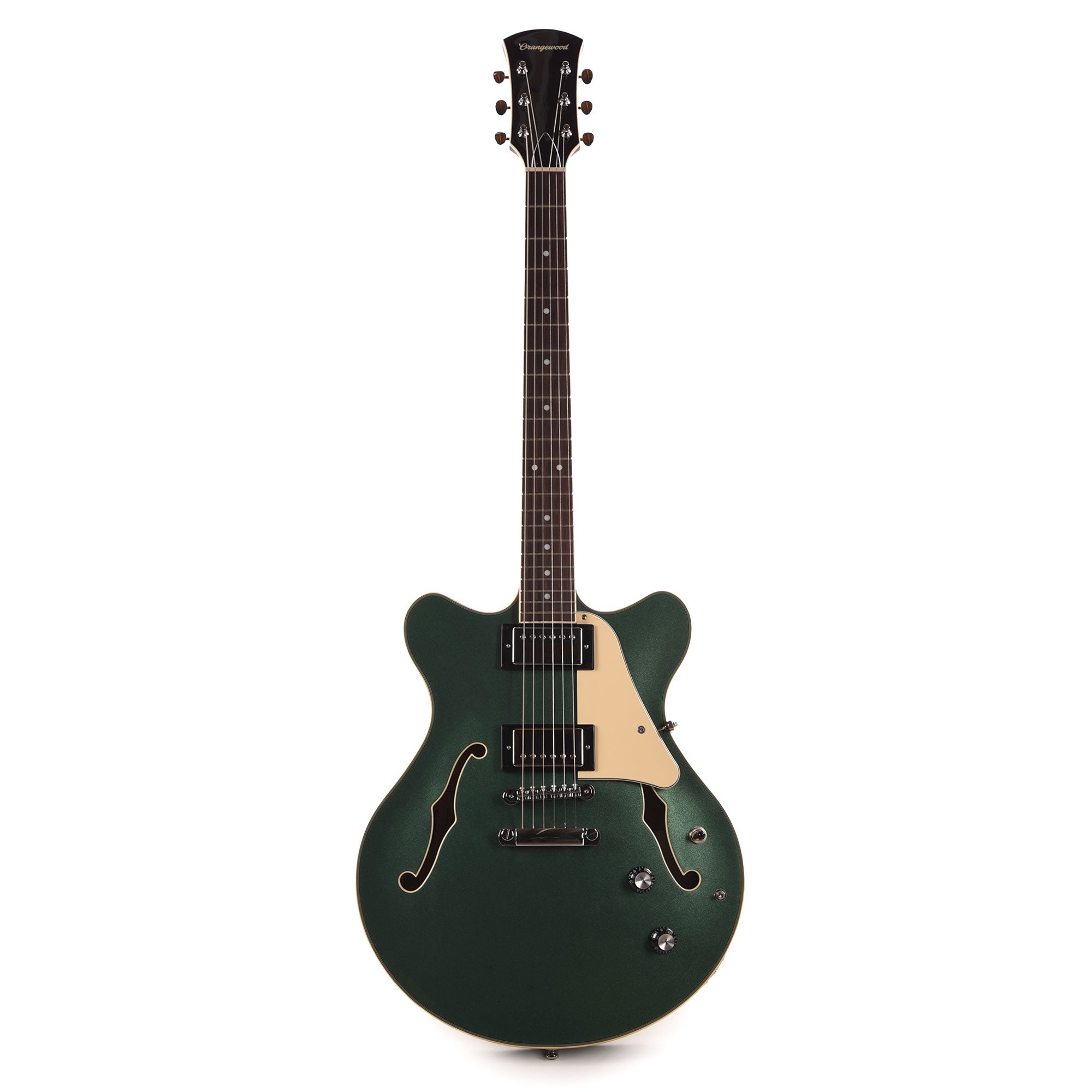 Orangewood Clementine Double Cutaway Chambered Electric Guitar Evergreen Electric Guitars / Solid Body