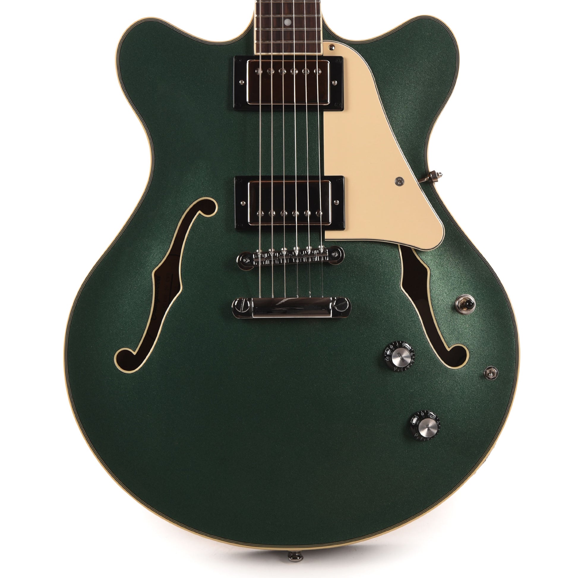 Orangewood Clementine Double Cutaway Chambered Electric Guitar Evergreen Electric Guitars / Solid Body