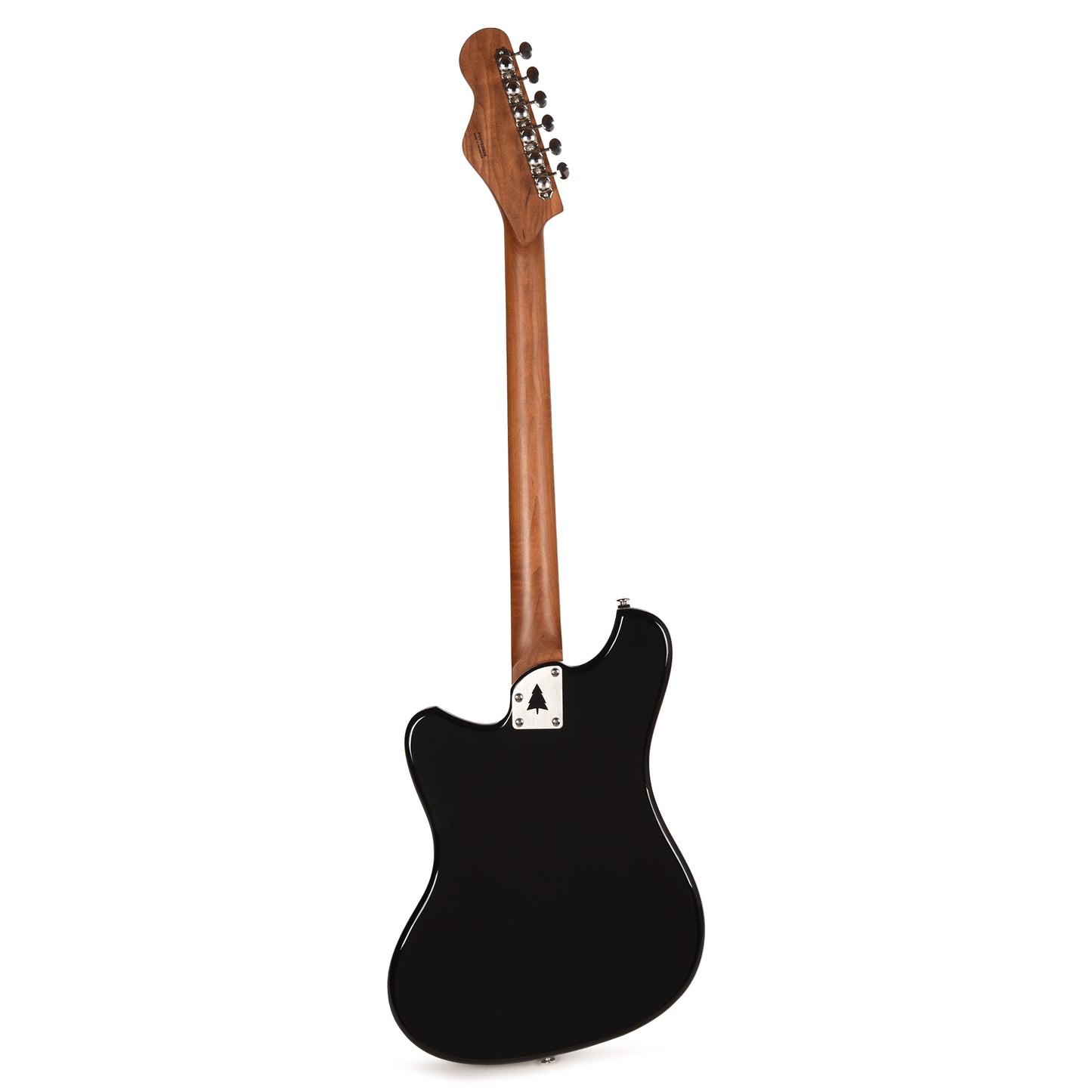 Orangewood Del Sol Baritone Electric Guitar Pitch Black Electric Guitars / Solid Body