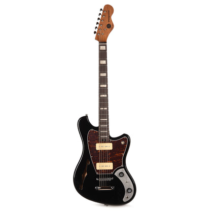 Orangewood Del Sol Baritone Electric Guitar Pitch Black Electric Guitars / Solid Body