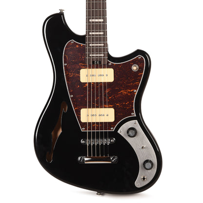 Orangewood Del Sol Baritone Electric Guitar Pitch Black Electric Guitars / Solid Body