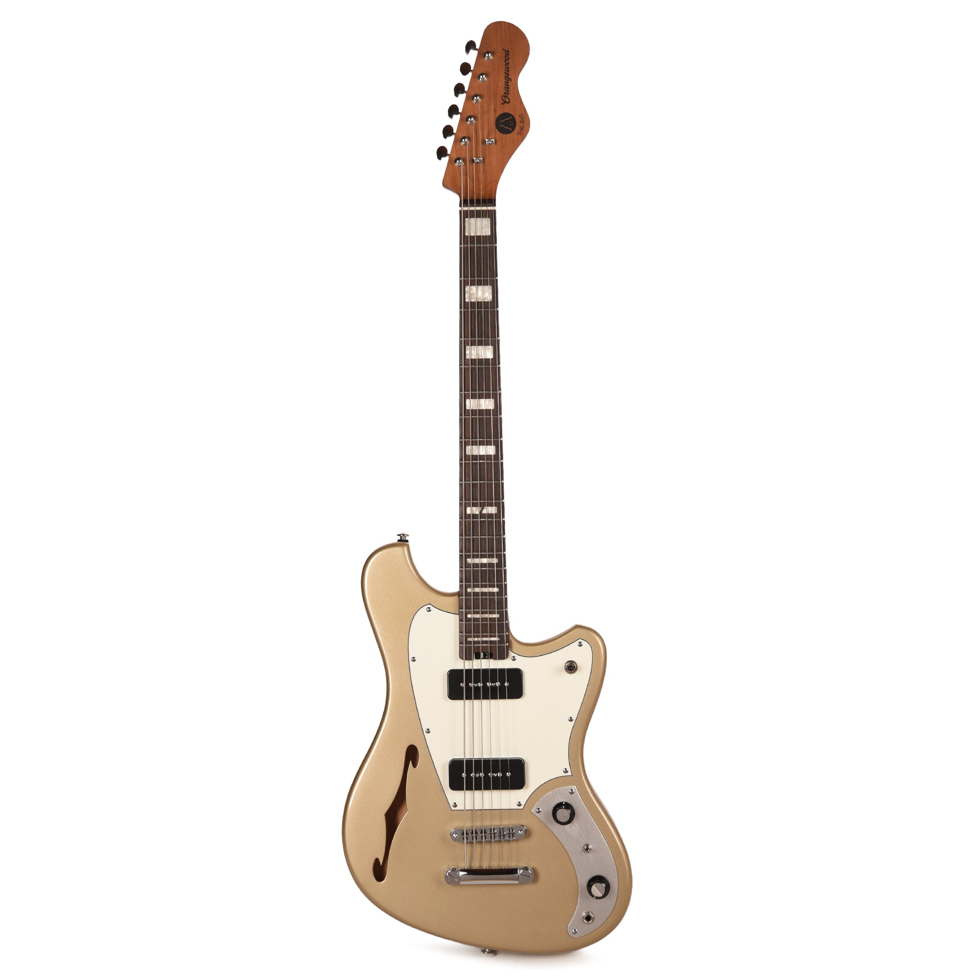 Orangewood Del Sol Baritone Electric Guitar Sandstone Electric Guitars / Solid Body