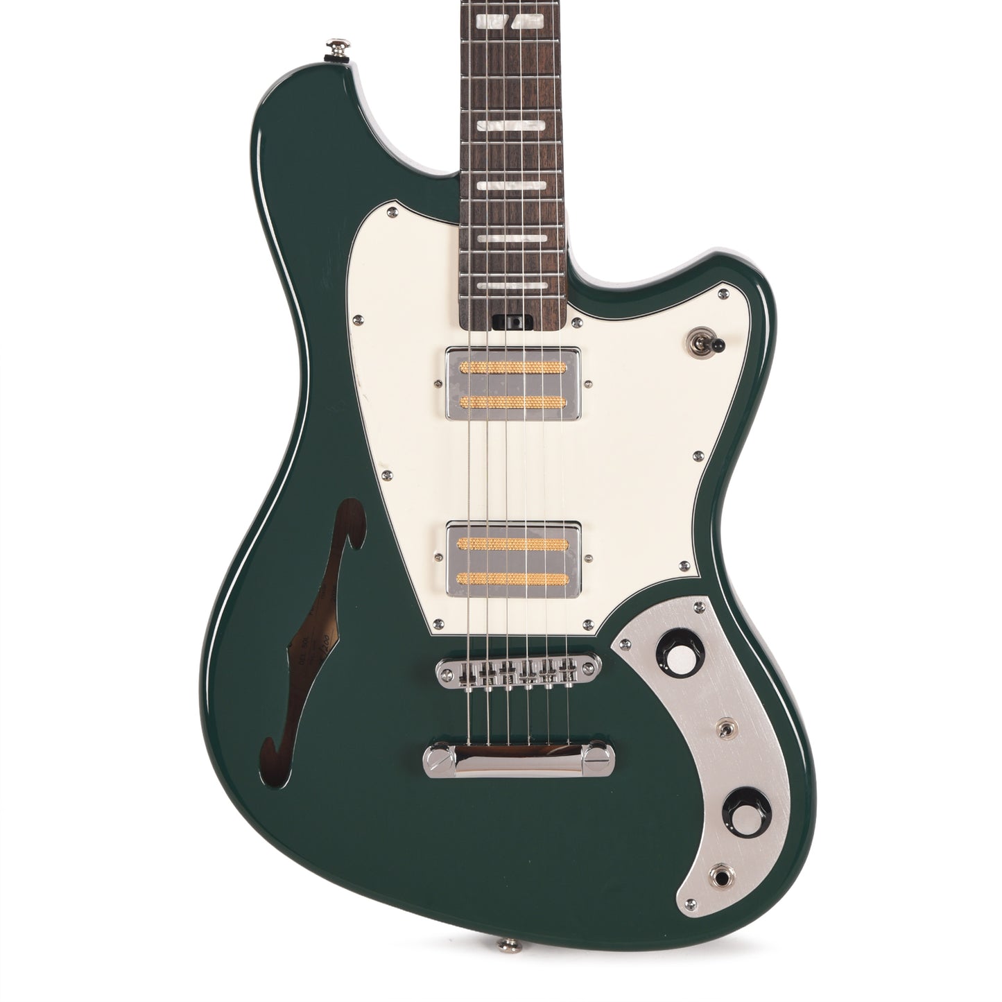 Orangewood Del Sol Standard Chambered Offset Electric Guitar Forest Green Electric Guitars / Solid Body