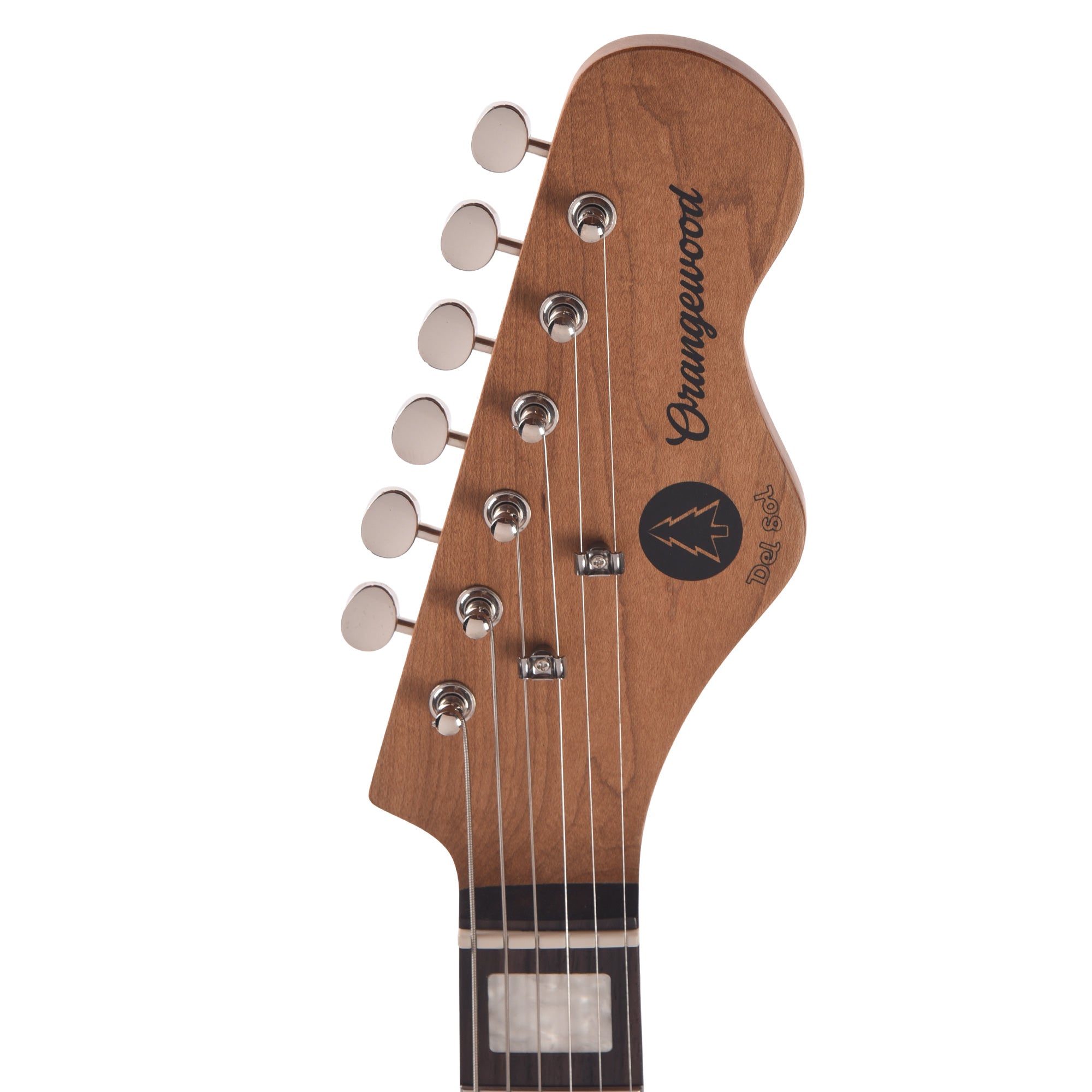 Orangewood Del Sol Standard Chambered Offset Electric Guitar Hermosa Blue Electric Guitars / Solid Body