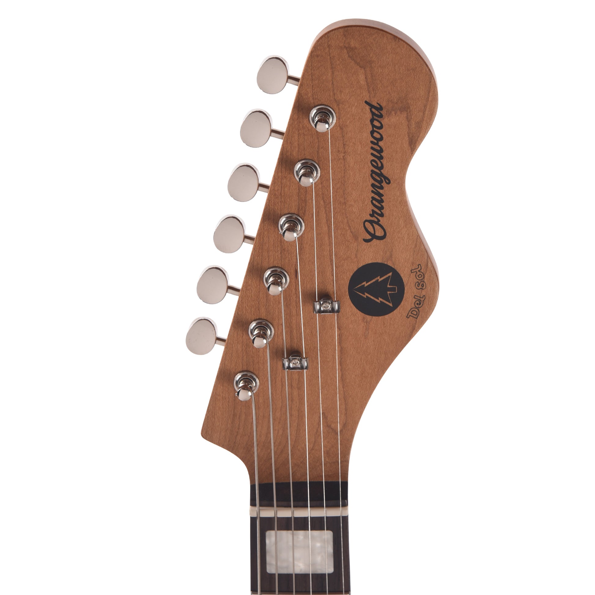 Orangewood Del Sol Standard Chambered Offset Electric Guitar Hermosa Blue Electric Guitars / Solid Body