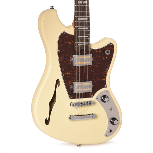 Orangewood Del Sol Standard Chambered Offset Electric Guitar Vanilla Cream Electric Guitars / Solid Body