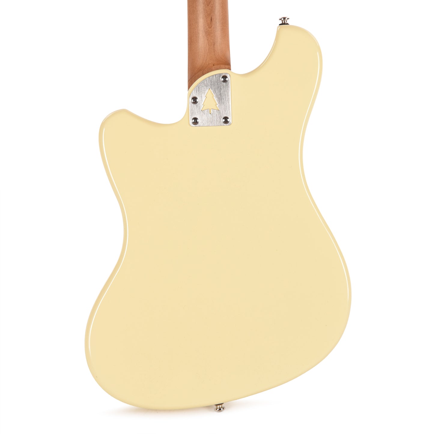 Orangewood Del Sol Standard Chambered Offset Electric Guitar Vanilla Cream Electric Guitars / Solid Body