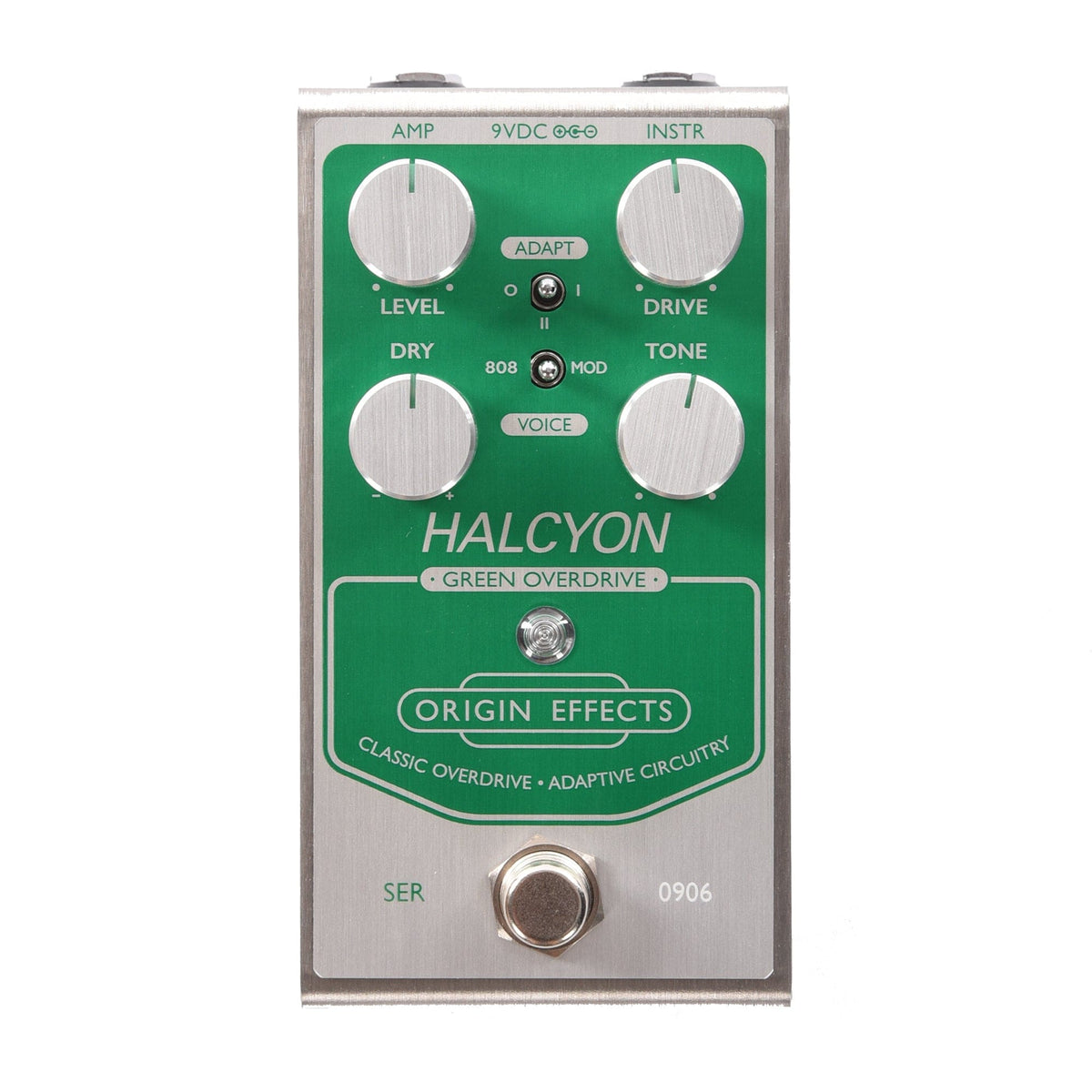Origin Effects Halcyon Green Overdrive Pedal Effect Pedals