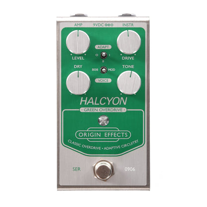 Origin Effects Halcyon Green Overdrive Pedal Effect Pedals