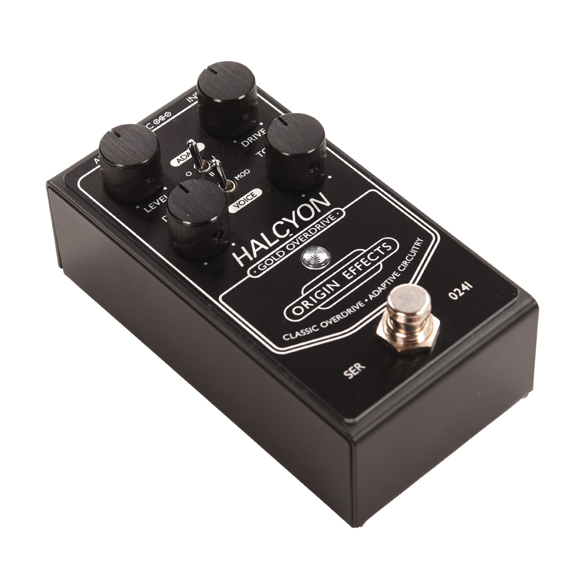 Origin Effects Special Black Edition Halcyon Gold Overdrive Pedal Effect Pedals