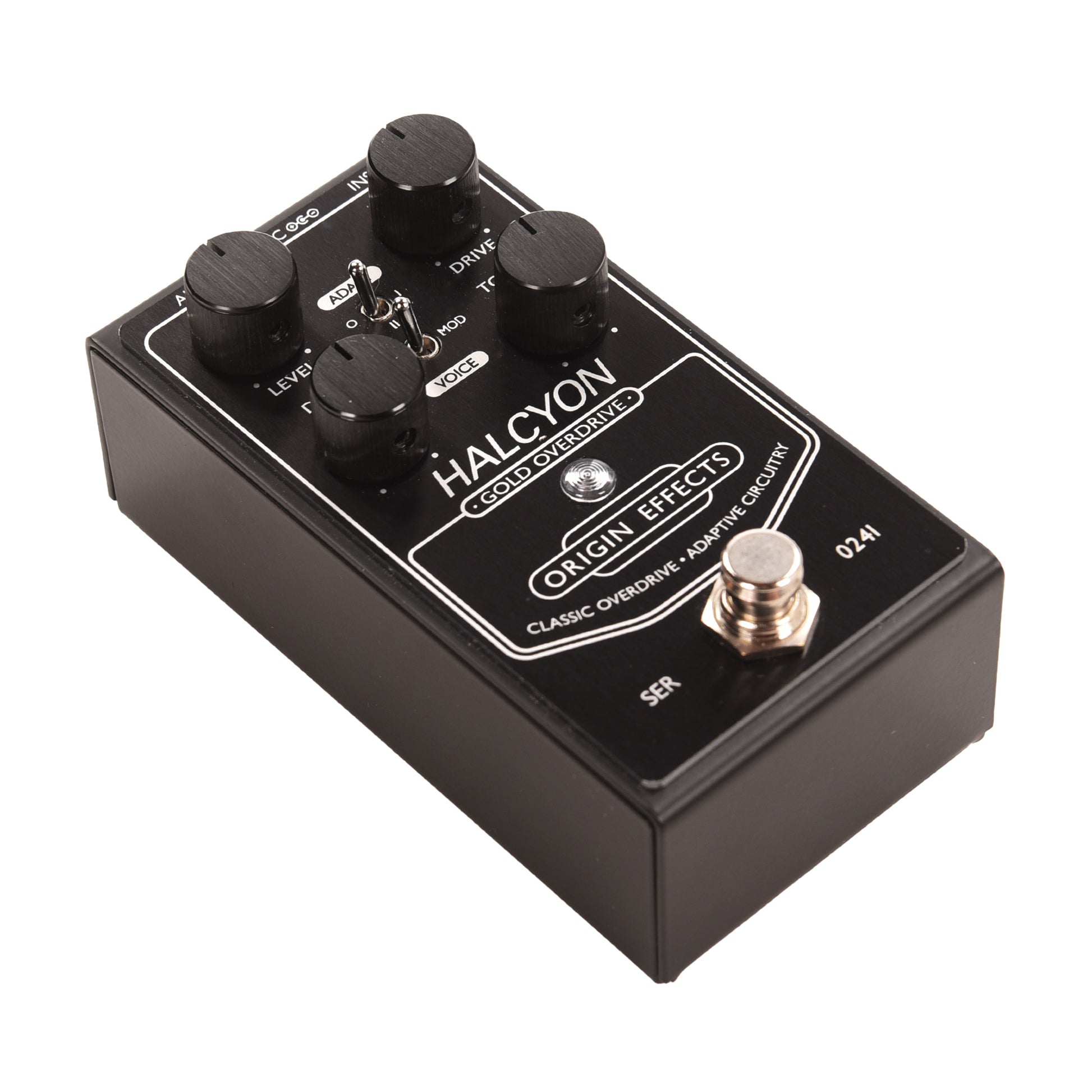 Origin Effects Special Black Edition Halcyon Gold Overdrive Pedal Effect Pedals