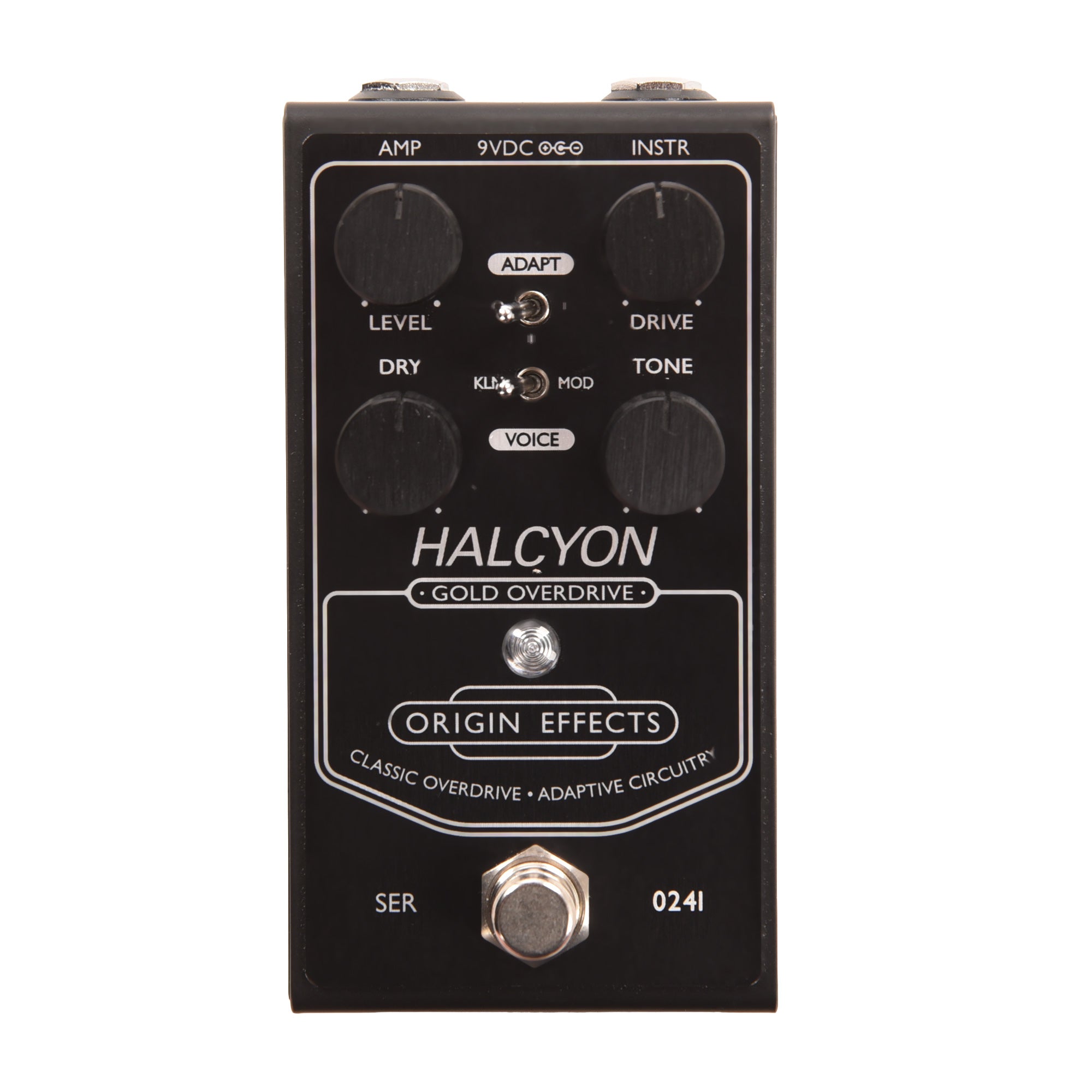 Origin Effects Special Black Edition Halcyon Gold Overdrive Pedal Effect Pedals
