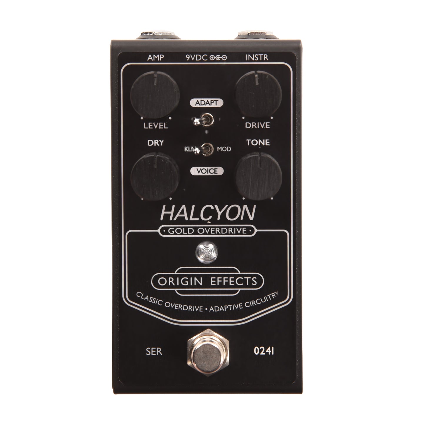 Origin Effects Special Black Edition Halcyon Gold Overdrive Pedal Effect Pedals