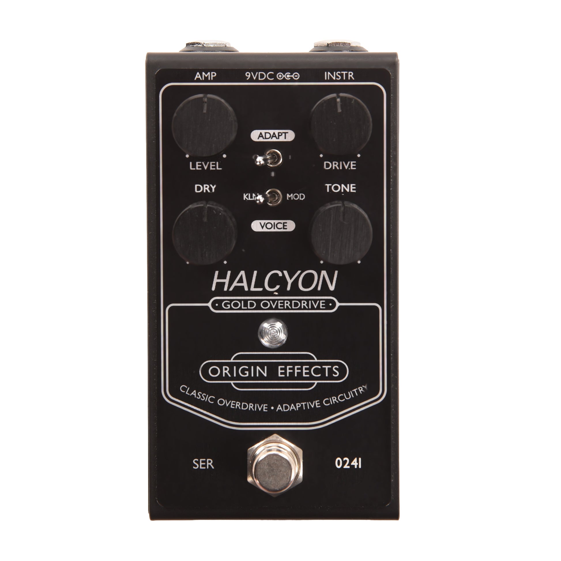 Origin Effects Special Black Edition Halcyon Gold Overdrive Pedal Effect Pedals