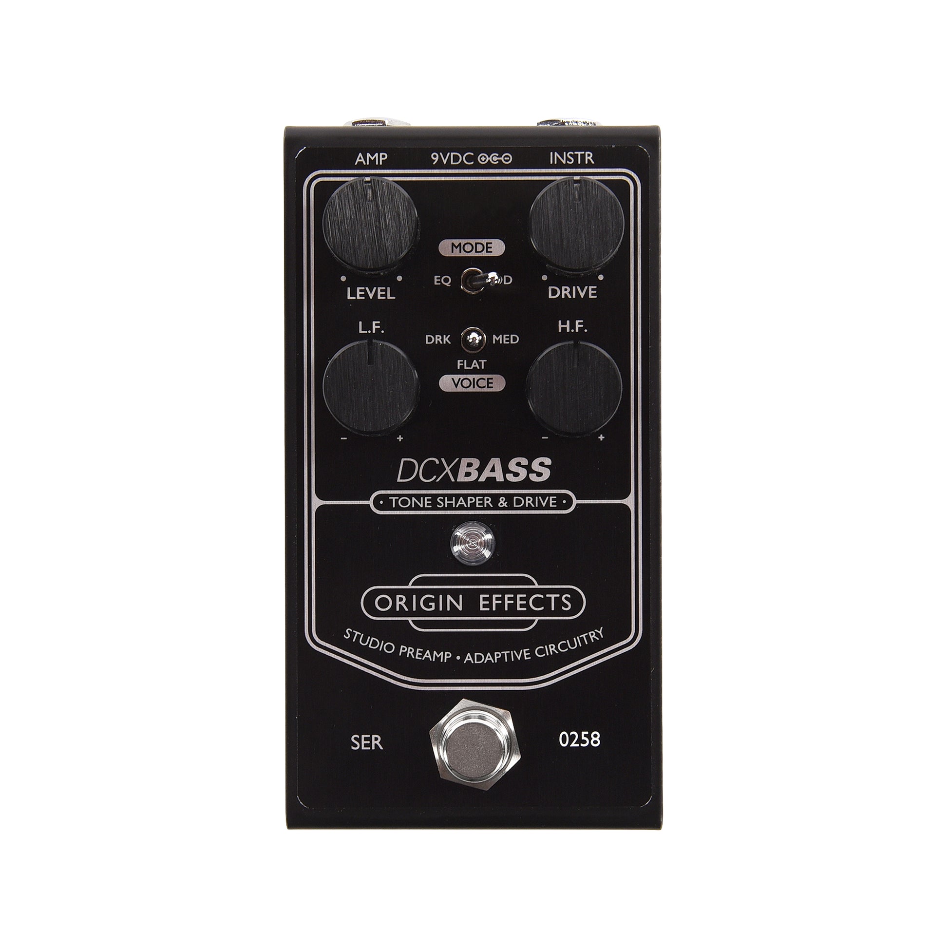 Origin Effects Special Black Edition DCX Bass Pedal Effects and Pedals / Bass Pedals