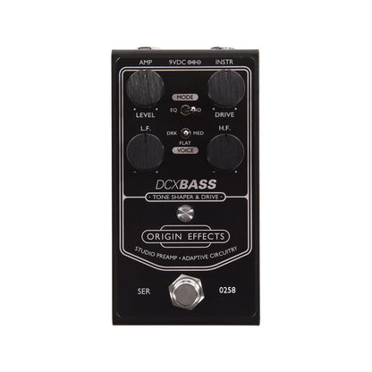 Origin Effects Special Black Edition DCX Bass Pedal Effects and Pedals / Bass Pedals