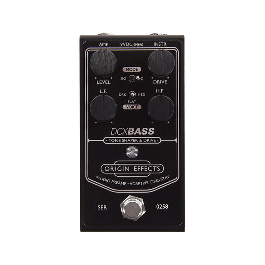 Origin Effects Special Black Edition DCX Bass Pedal Effects and Pedals / Bass Pedals