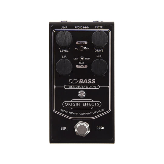 Origin Effects Special Black Edition DCX Bass Pedal Effects and Pedals / Bass Pedals