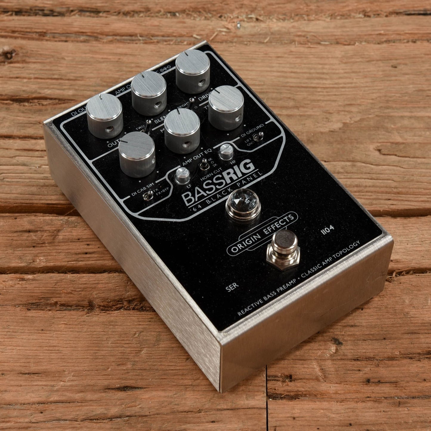 Origin Effects BASSRIG 64 Black Panel Effects and Pedals / Cab Sims