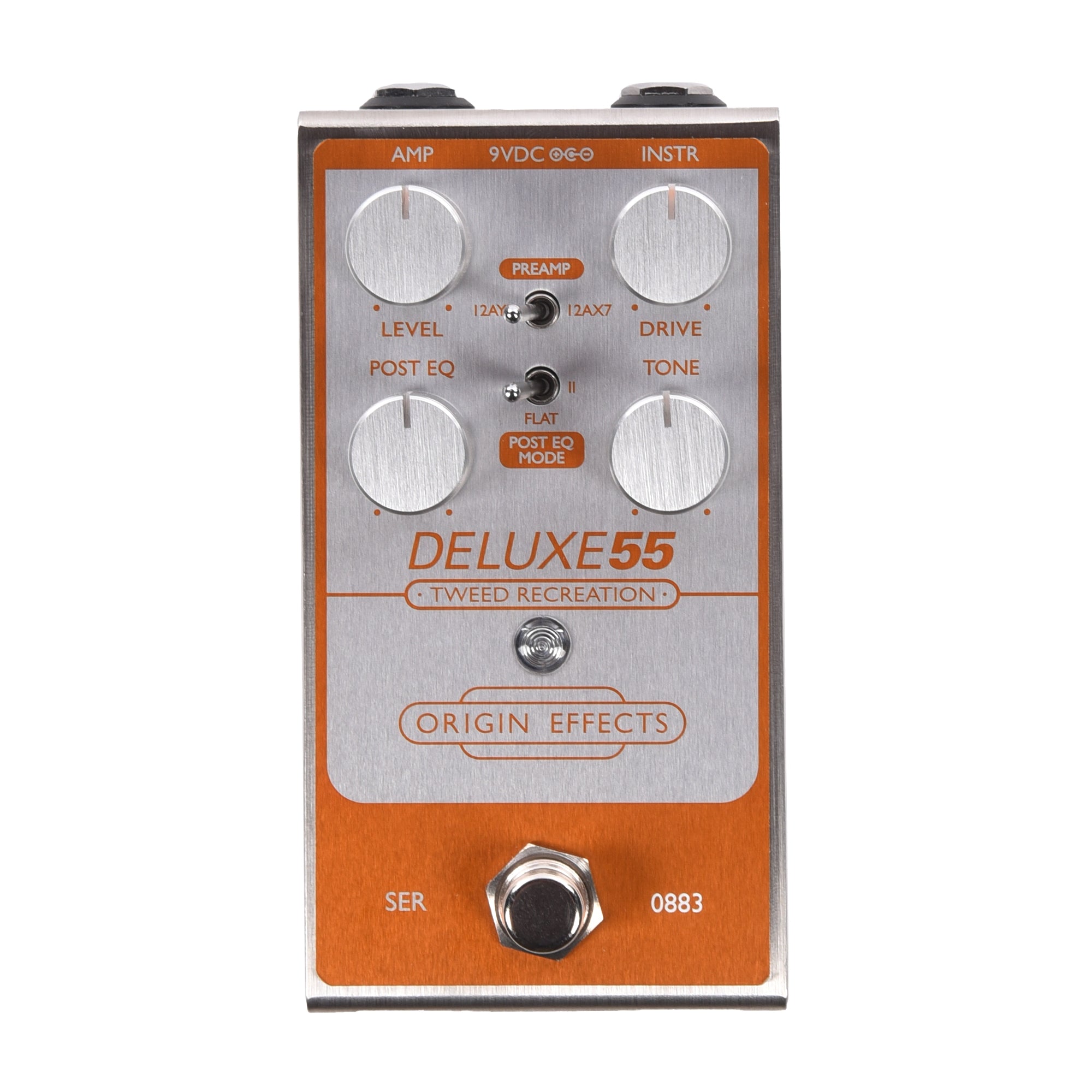Origin Effects Deluxe55 Tweed Recreation Overdrive Pedal Effects and Pedals / Overdrive and Boost