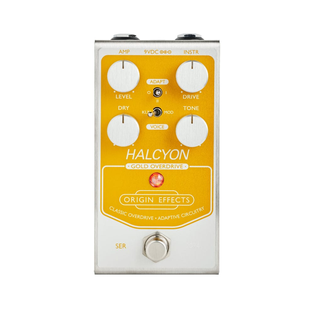 Origin Effects Halcyon Gold Overdrive Pedal Effects and Pedals / Overdrive and Boost
