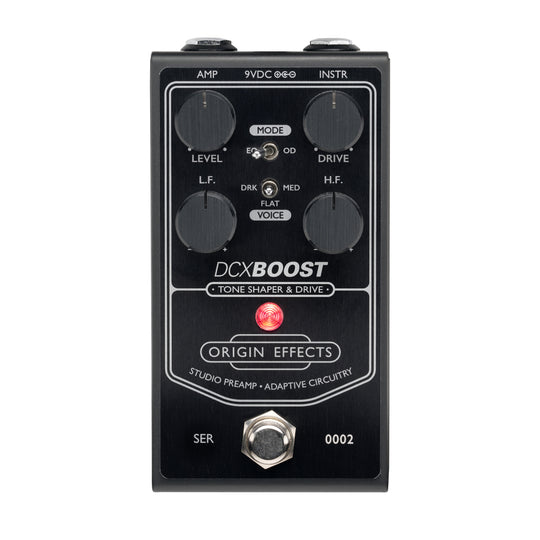 Origin Effects Special Black Edition DCX Boost Pedal Effects and Pedals / Overdrive and Boost