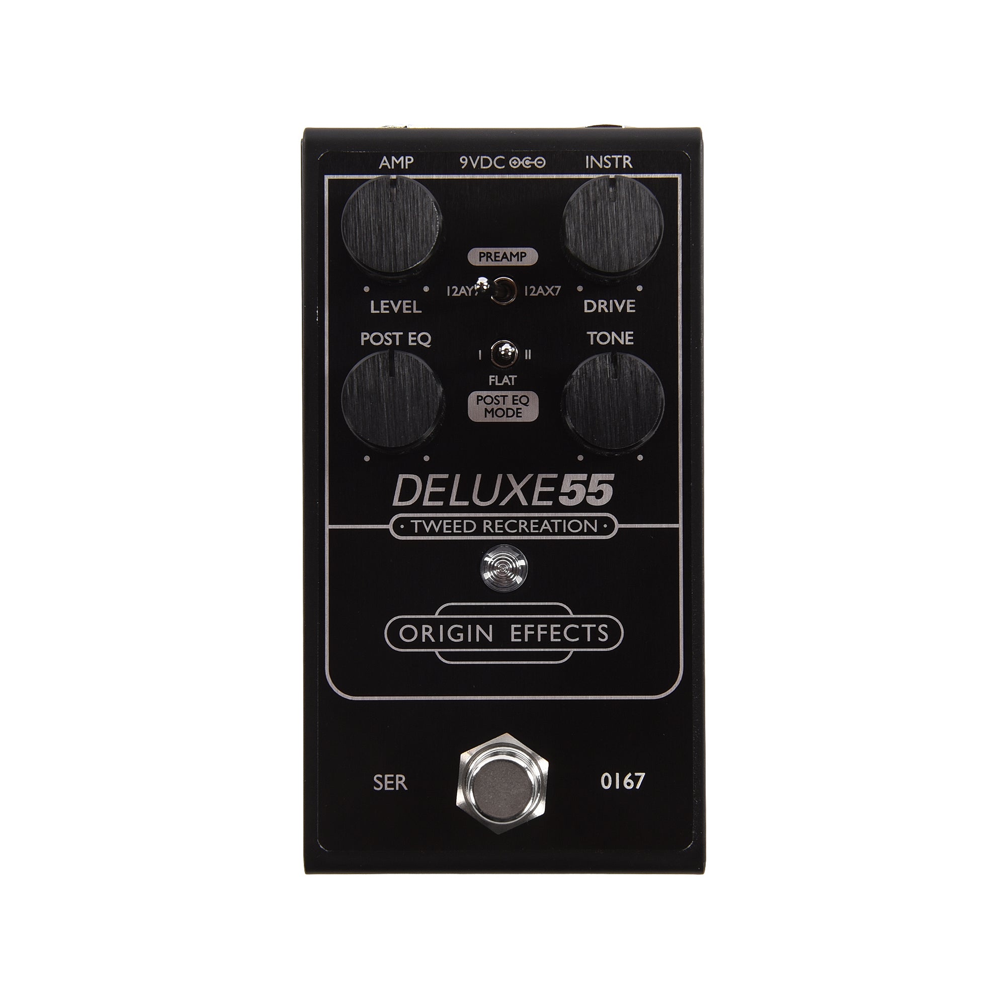 Origin Effects Special Black Edition Deluxe55 Tweed Recreation Overdrive Pedal Effects and Pedals / Overdrive and Boost