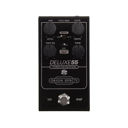 Origin Effects Special Black Edition Deluxe55 Tweed Recreation Overdrive Pedal Effects and Pedals / Overdrive and Boost