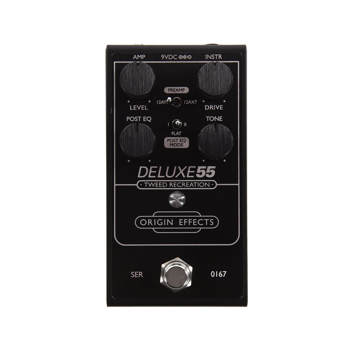 Origin Effects Special Black Edition Deluxe55 Tweed Recreation Overdrive Pedal Effects and Pedals / Overdrive and Boost