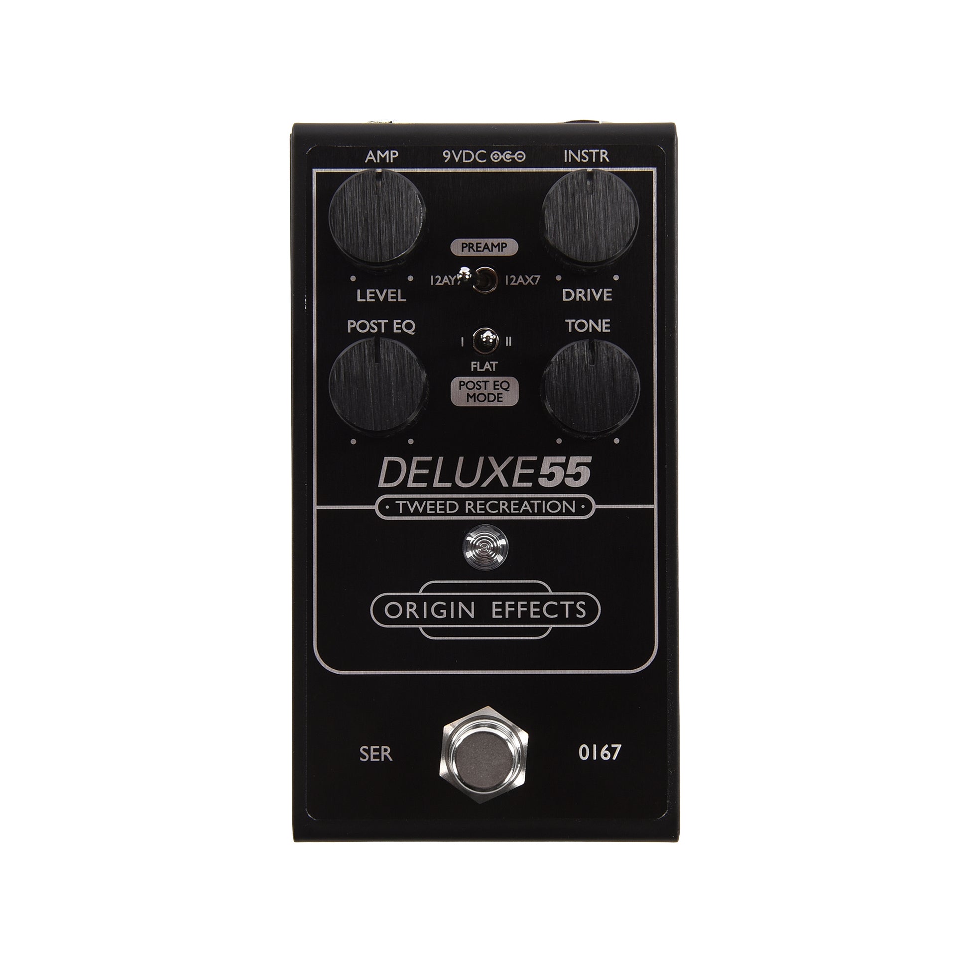 Origin Effects Special Black Edition Deluxe55 Tweed Recreation Overdrive Pedal Effects and Pedals / Overdrive and Boost
