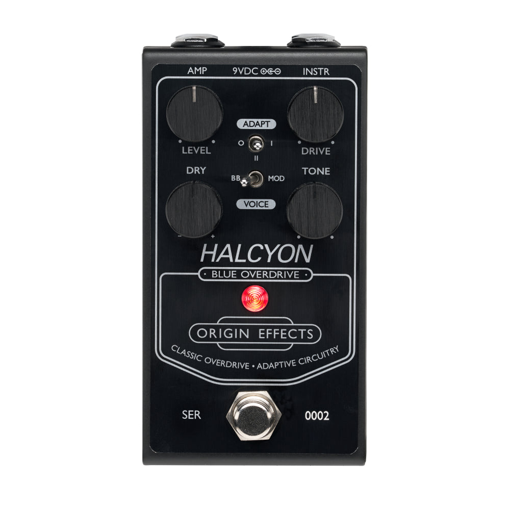 Origin Effects Special Black Edition Halcyon Blue Overdrive Pedal Effects and Pedals / Overdrive and Boost