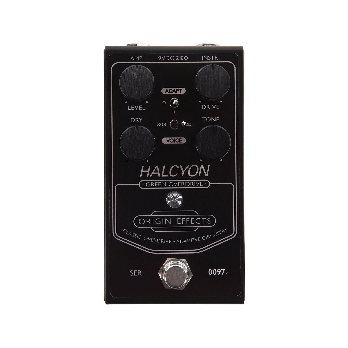 Origin Effects Special Black Edition Halcyon Green Overdrive Pedal Effects and Pedals / Overdrive and Boost
