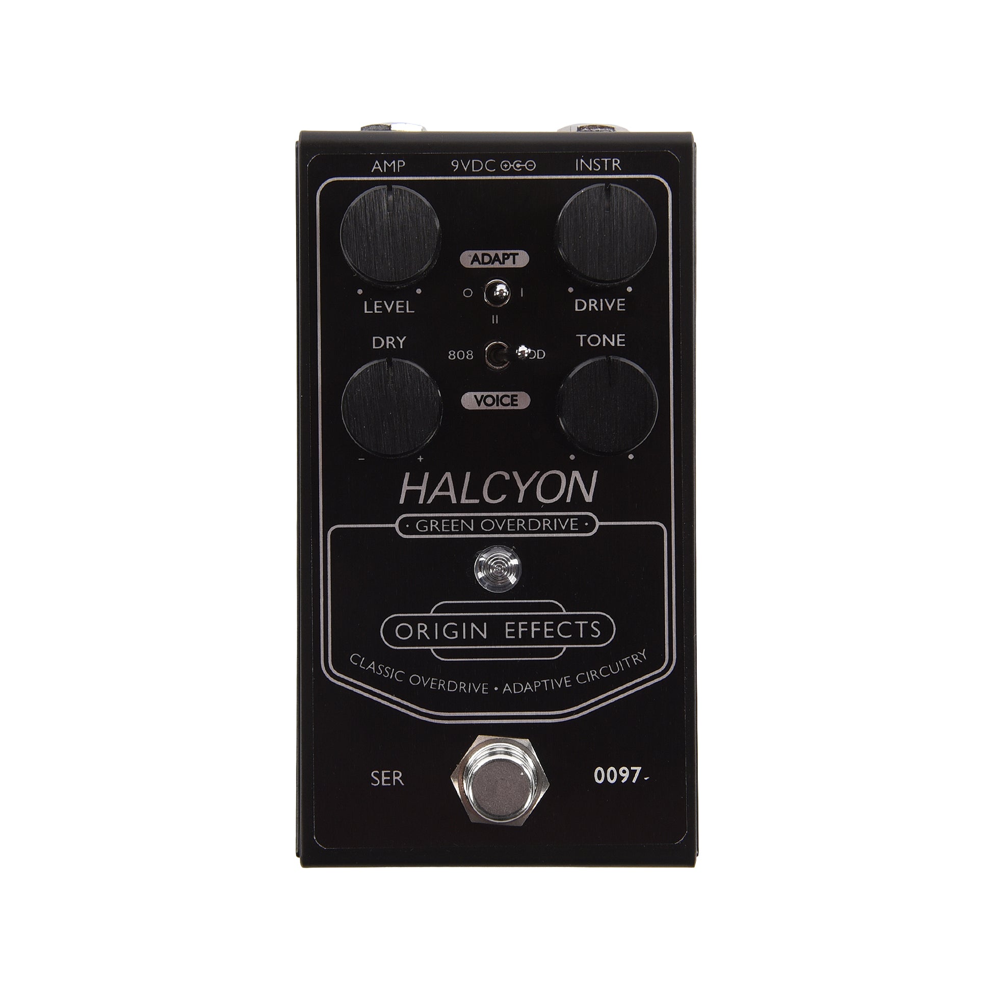 Origin Effects Special Black Edition Halcyon Green Overdrive Pedal Effects and Pedals / Overdrive and Boost