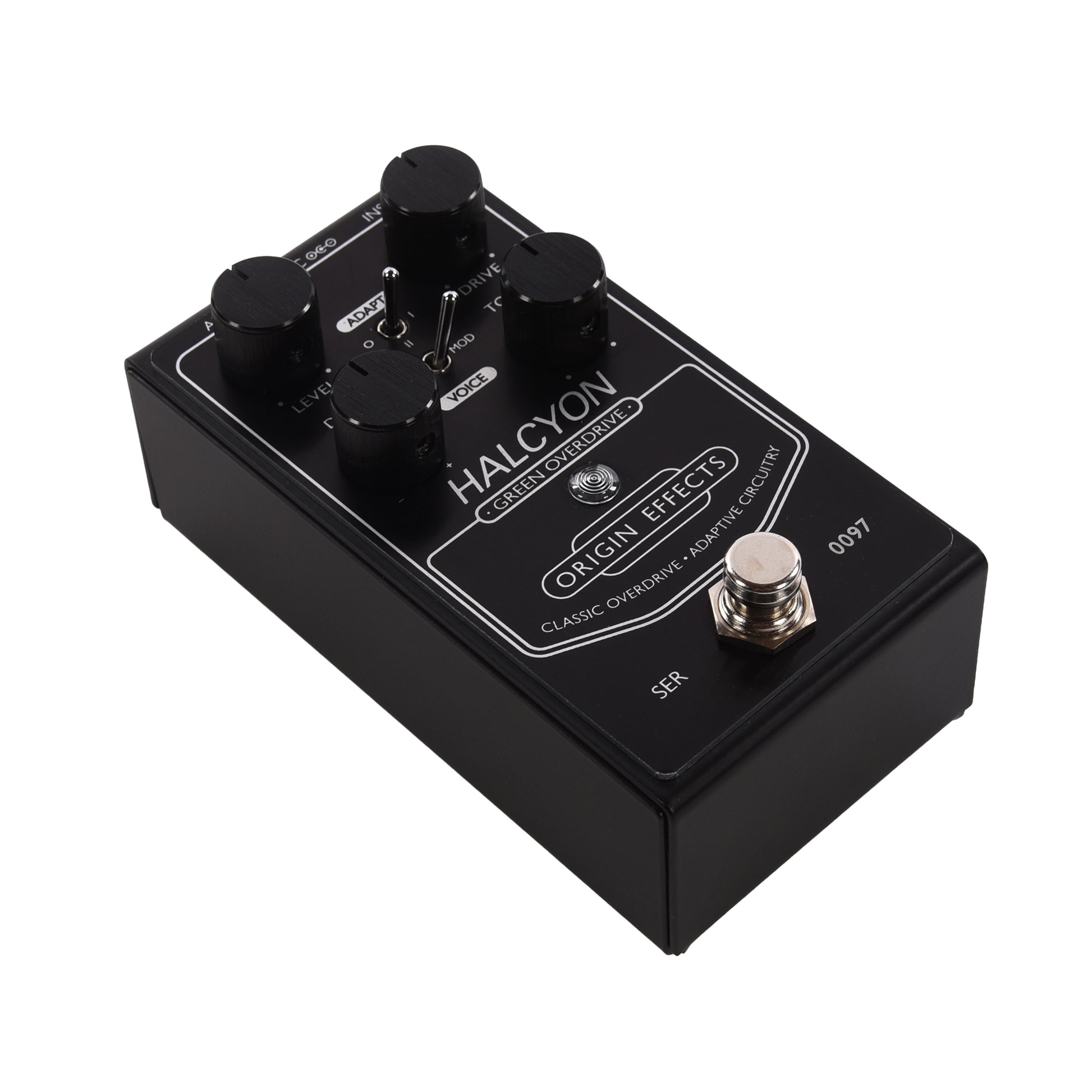 Origin Effects Special Black Edition Halcyon Green Overdrive Pedal Effects and Pedals / Overdrive and Boost