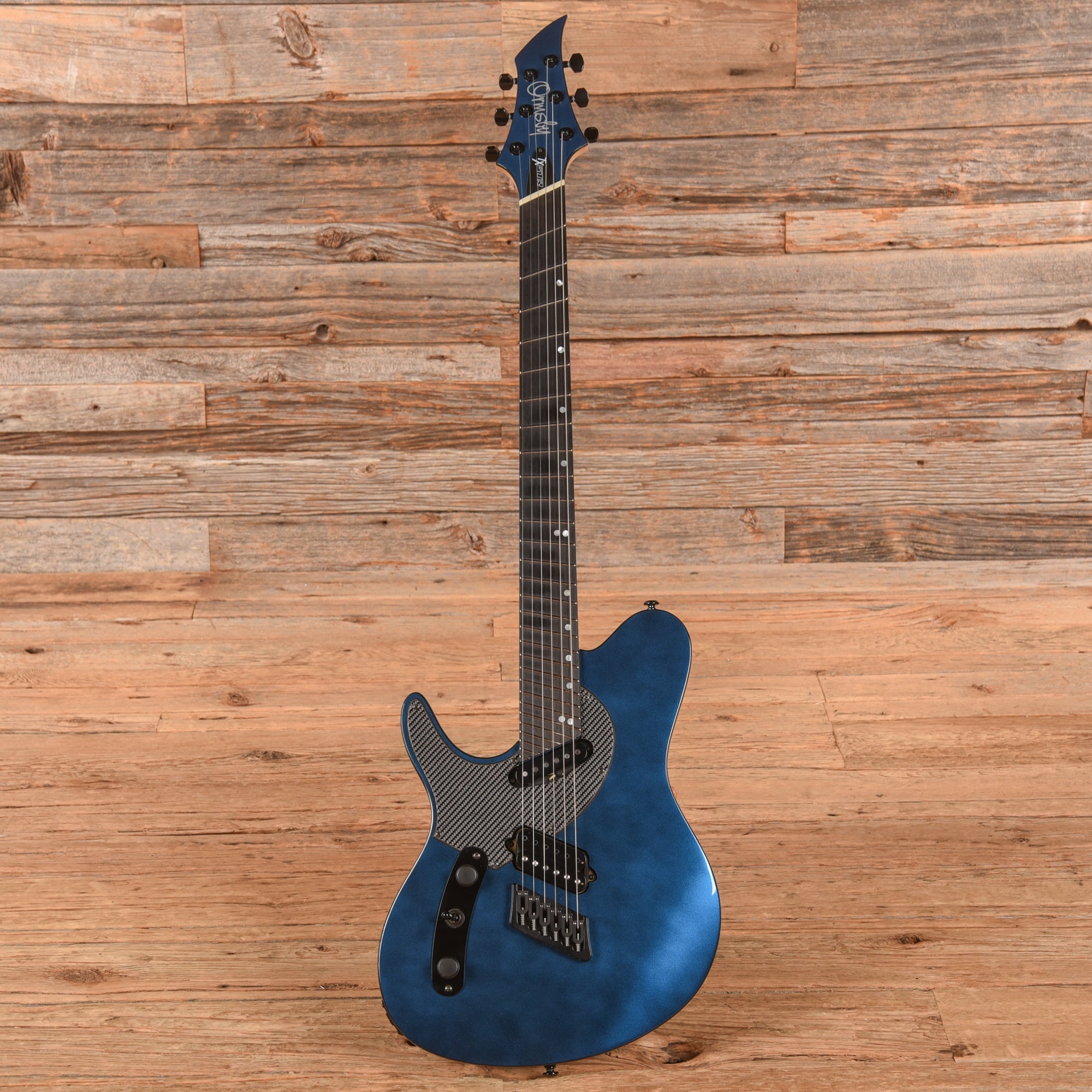 Ormsby TX GTR Blue Sparkle LEFTY – Chicago Music Exchange