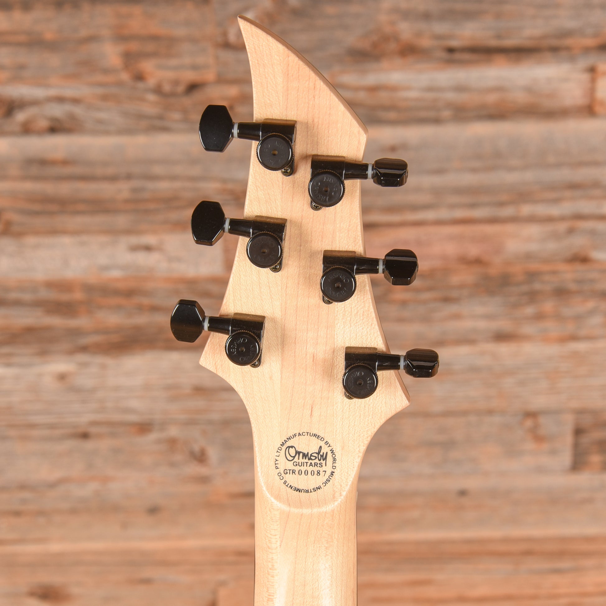 Ormsby TX GTR Blue Sparkle  LEFTY Electric Guitars